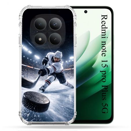 Coque Renforcée Pour Xiaomi Redmi Note 15 Pro Plus 5G Sport Hockey sur Glace