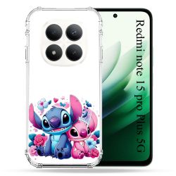 Coque Renforcée Pour Xiaomi Redmi Note 15 Pro Plus 5G Stitch Love