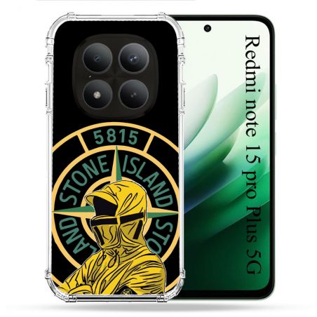 Coque Renforcée Pour Xiaomi Redmi Note 15 Pro Plus 5G Stone Island Color