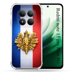 Coque Renforcée Pour Xiaomi Redmi Note 15 Pro Plus 5G Voyage Drapeau France