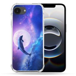 Coque Renforcée Pour Iphone 17e Animal Dauphin Vague