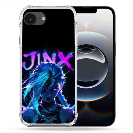 Coque Renforcée Pour Iphone 17e Arcane Jinx Night