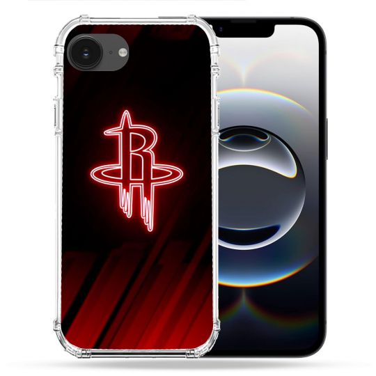 Coque Renforcée Pour Iphone 17e Basket Houston Rockets