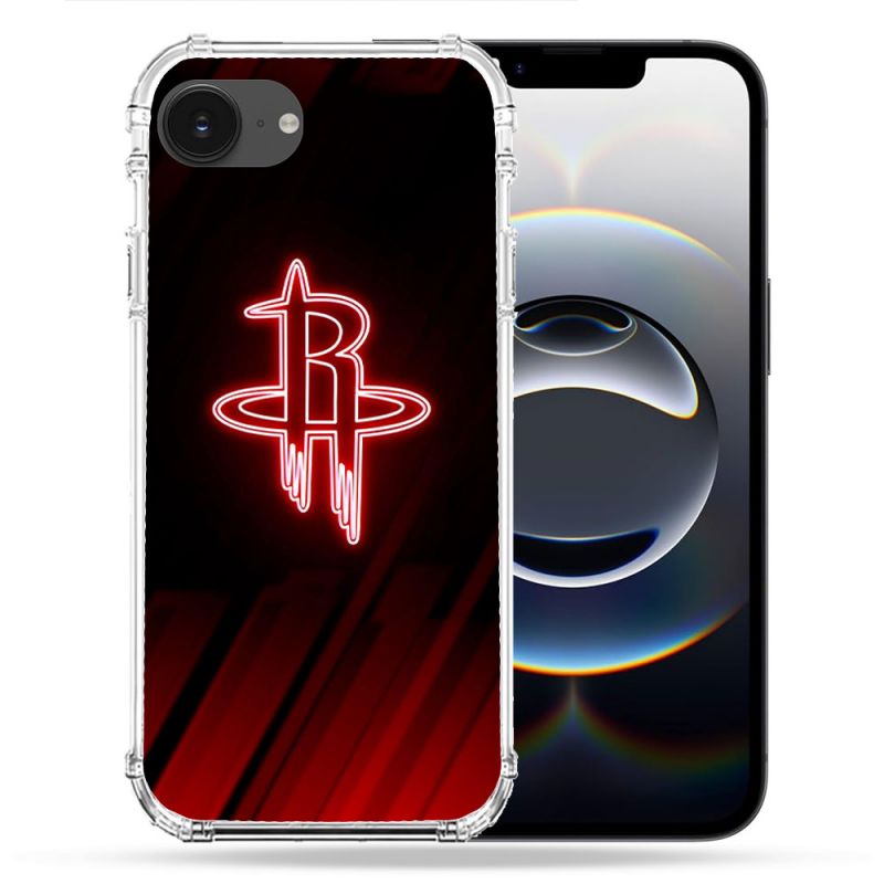 Coque Renforcée Pour Iphone 17e Basket Houston Rockets