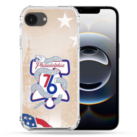Coque Renforcée Pour Iphone 17e Basket Philadelphia 76ers