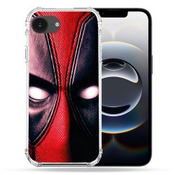Coque Renforcée Pour Iphone 17e Deadpool Yeux