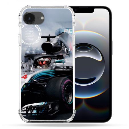 Coque Renforcée Pour Iphone 17e Formule 1 F1 Mercedes Petronas