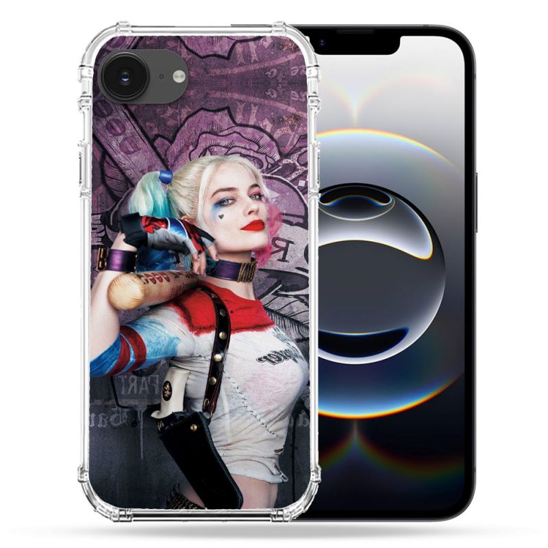 Coque Renforcée Pour Iphone 17e Harley Quinn Batte