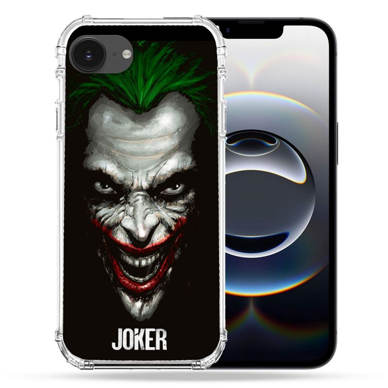 Coque Renforcée Pour Iphone 17e Joker Noir