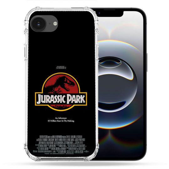 Coque Renforcée Pour Iphone 17e Jurassic Park Affiche