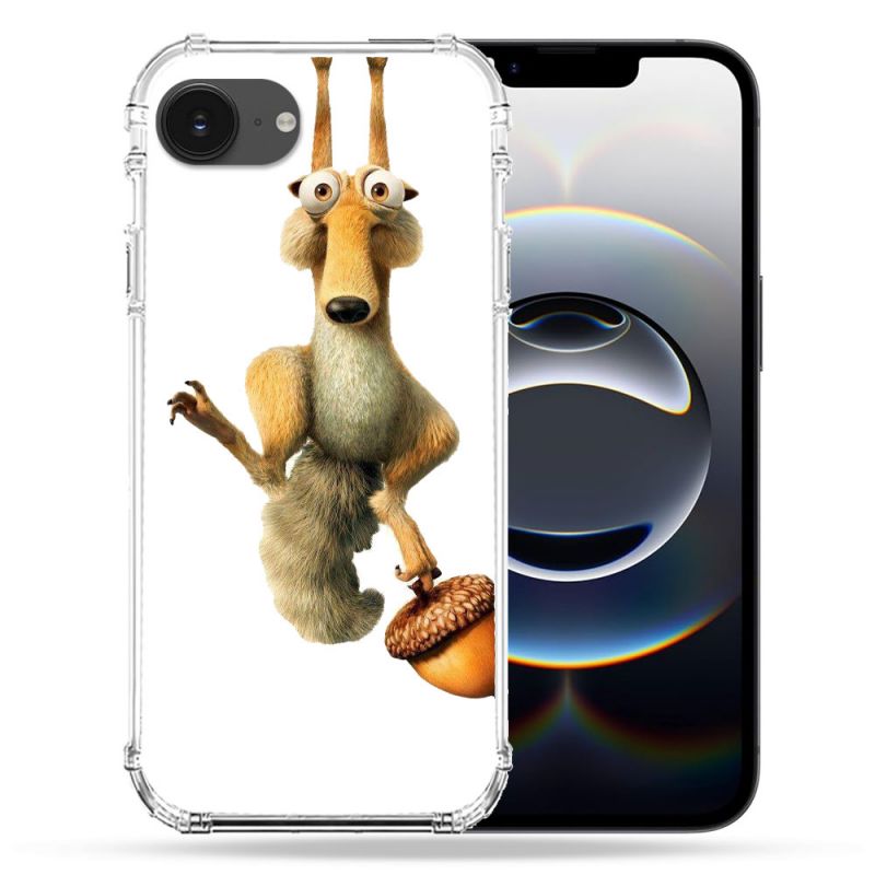 Coque Renforcée Pour Iphone 17e L'âge de Glace Scratch Suspendu