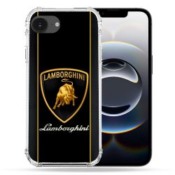 Coque Renforcée Pour Iphone 17e Lamborghini Carbone