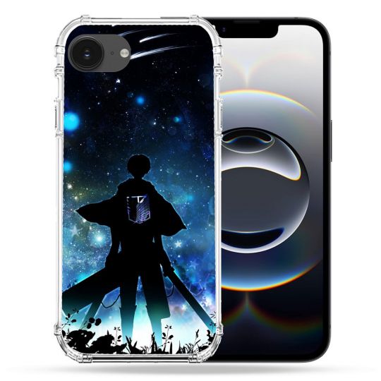 Coque Renforcée Pour Iphone 17e Manga Attaque Titans Levi