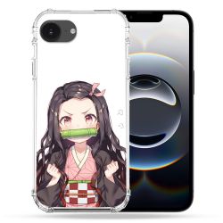 Coque Renforcée Pour Iphone 17e Manga Demon Slayer Nezuko