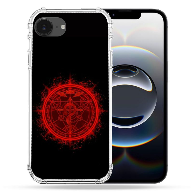 Coque Renforcée Pour Iphone 17e Manga Fullmetal Alchemist Logo