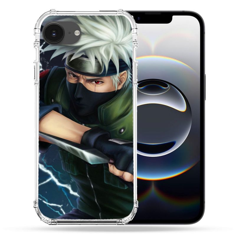 Coque Renforcée Pour Iphone 17e Manga Naruto Kakashi