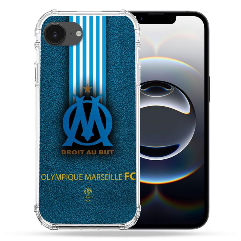 Coque Renforcée Pour Iphone 17e Olympique Marseille OM Bande