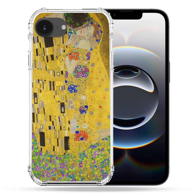 Coque Renforcée Pour Iphone 17e Peinture Le Baiser