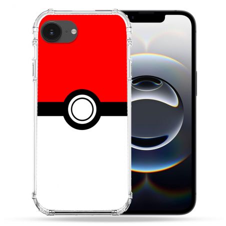 Coque Renforcée Pour Iphone 17e Pokemon Pokeball