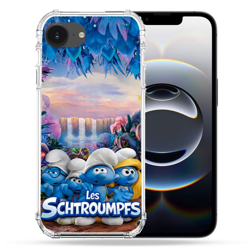 Coque Renforcée Pour Iphone 17e Schtroumpfs Forêt