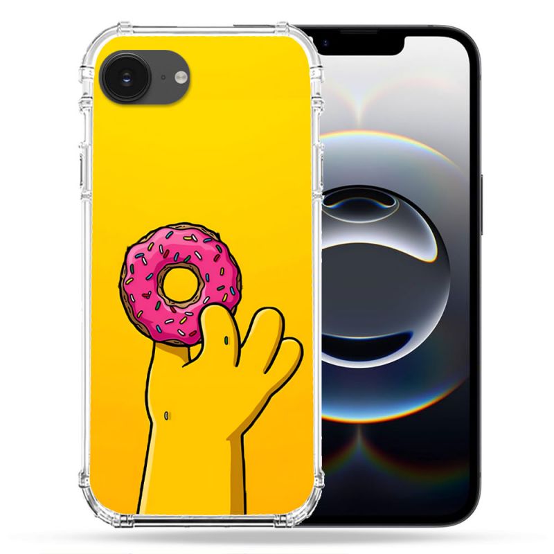 Coque Renforcée Pour Iphone 17e Simpson Donuts