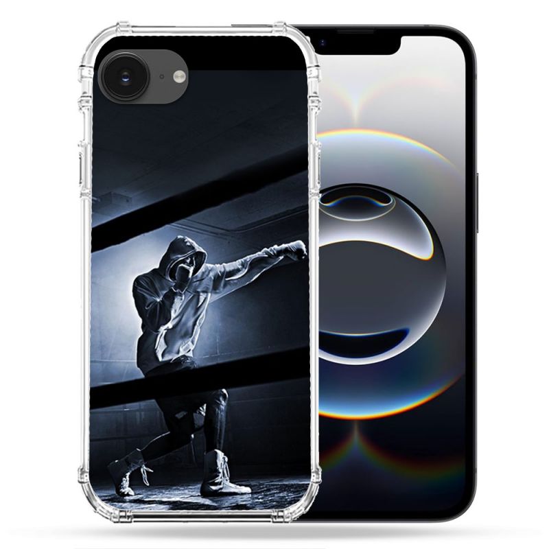 Coque Renforcée Pour Iphone 17e Sport Boxe Poing