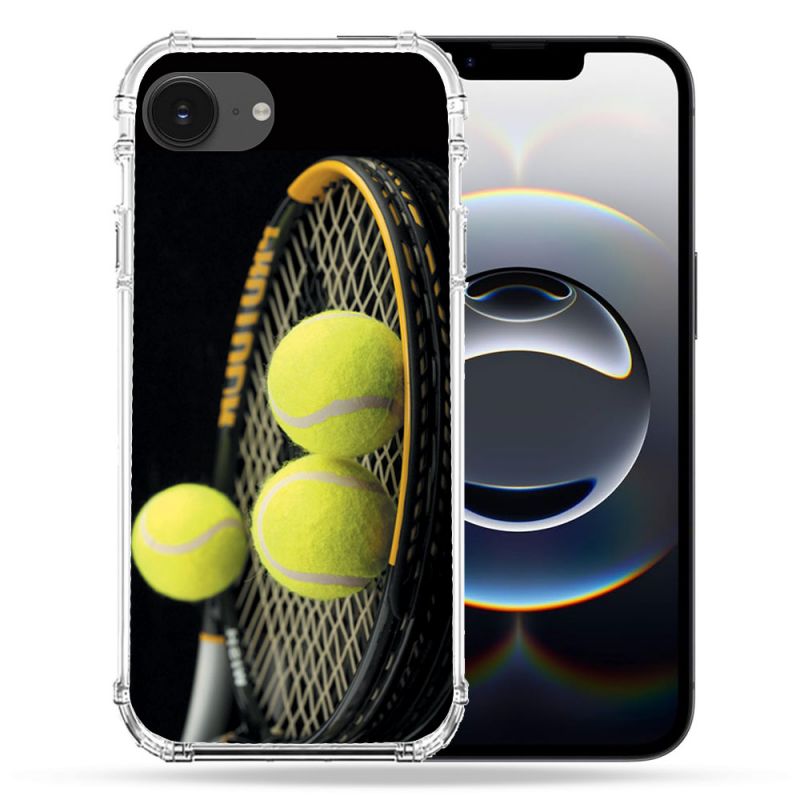 Coque Renforcée Pour Iphone 17e Sport Tennis Balls