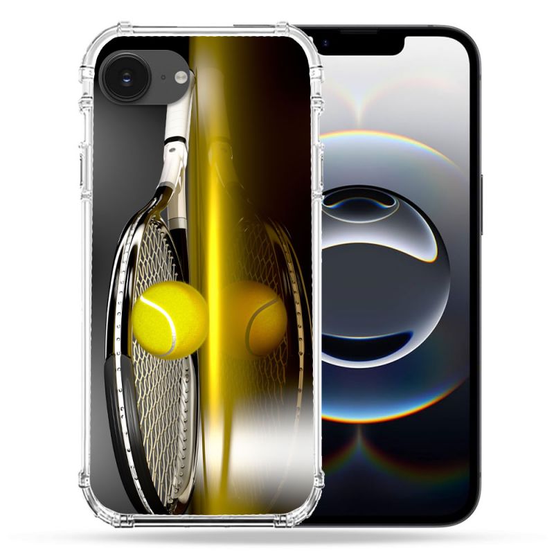 Coque Renforcée Pour Iphone 17e Sport Tennis Reflet