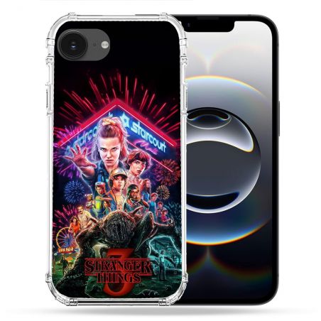 Coque Renforcée Pour Iphone 17e Stranger Things Affiche 3