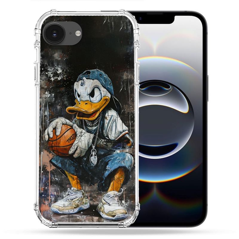 Coque Renforcée Pour Iphone 17e Street Art Donald Duck