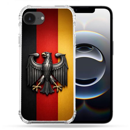 Coque Renforcée Pour Iphone 17e Voyage Drapeau Allemagne
