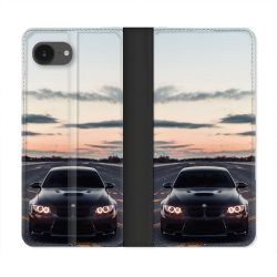 Housse Cuir Portefeuille Pour Iphone 17e BMW Serie