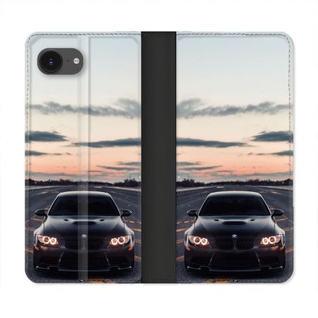 Housse Cuir Portefeuille Pour Iphone 17e BMW Serie
