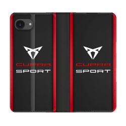 Housse Cuir Portefeuille Pour Iphone 17e Cupra