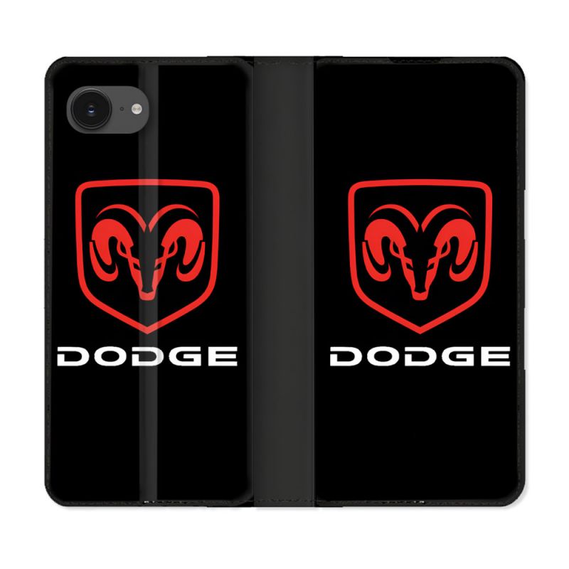 Housse Cuir Portefeuille Pour Iphone 17e Dodge