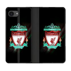 Housse Cuir Portefeuille Pour Iphone 17e Foot Liverpool
