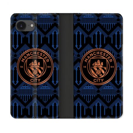 Housse Cuir Portefeuille Pour Iphone 17e Foot Manchester City