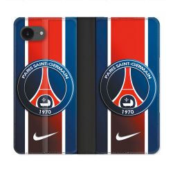 Housse Cuir Portefeuille Pour Iphone 17e Foot PSG 1970