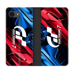 Housse Cuir Portefeuille Pour Iphone 17e Gran Turismo