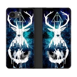 Housse Cuir Portefeuille Pour Iphone 17e Harry Potter Patronome