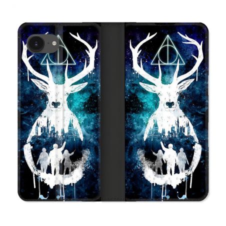 Housse Cuir Portefeuille Pour Iphone 17e Harry Potter Patronome