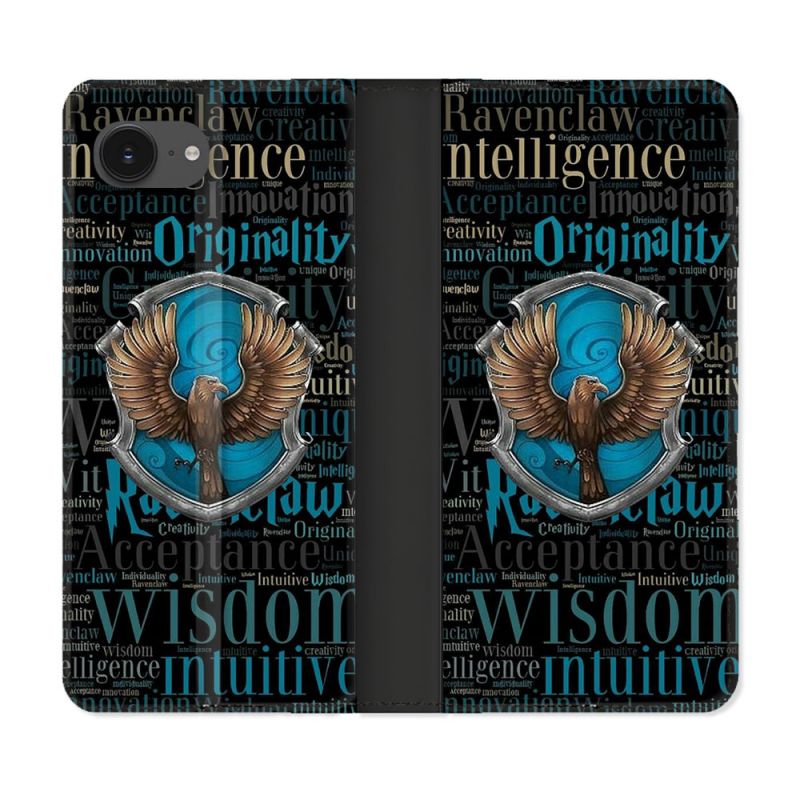 Housse Cuir Portefeuille Pour Iphone 17e Harry Potter Serdaigle