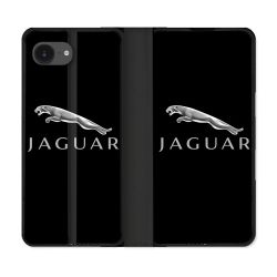 Housse Cuir Portefeuille Pour Iphone 17e Jaguar