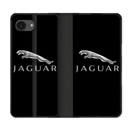 Housse Cuir Portefeuille Pour Iphone 17e Jaguar
