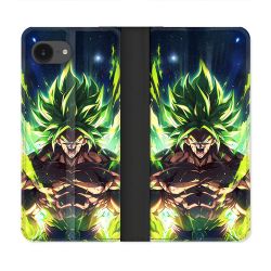 Housse Cuir Portefeuille Pour Iphone 17e Manga Dragon Ball Broly