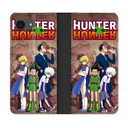 Housse Cuir Portefeuille Pour Iphone 17e Manga Hunter X Hunter Vintage
