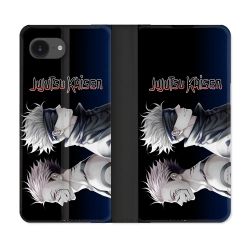 Housse Cuir Portefeuille Pour Iphone 17e Manga Jujutsu Kaisen