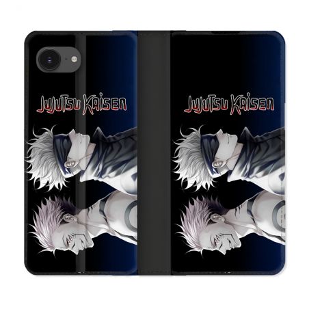 Housse Cuir Portefeuille Pour Iphone 17e Manga Jujutsu Kaisen
