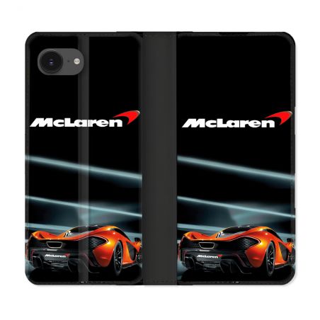 Housse Cuir Portefeuille Pour Iphone 17e Mc Laren