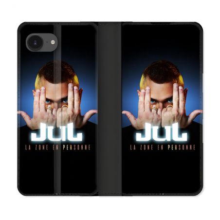 Housse Cuir Portefeuille Pour Iphone 17e Musique Jul Signe